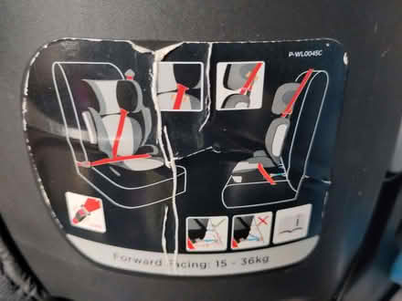 Photo of free Joie red child car seat, 15-36kg (St Ives PE27) #2