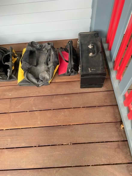 Photo of free Tool box and bags (North side of Cleveland Hts) #1