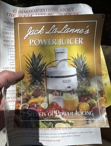 Photo of free juicer- brand new #2