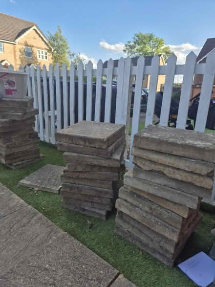 Photo of free thick paving slabs (CM23) #1
