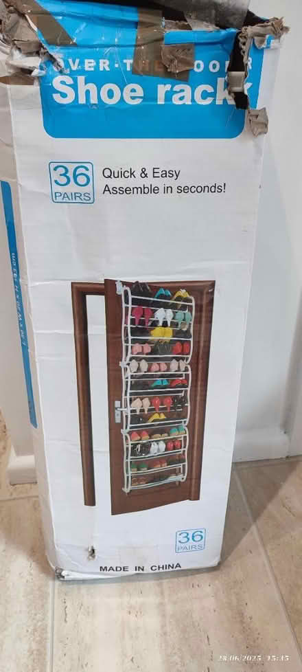 Photo of free Over-Door Shoe Rack (Harpurhey M9) #2