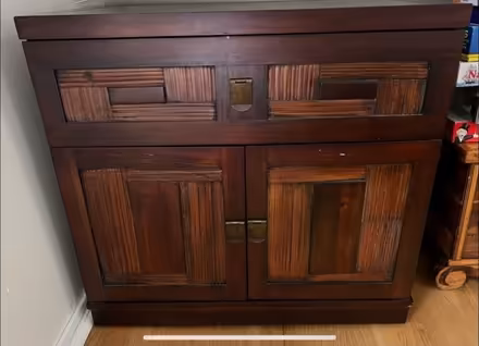 Photo of free Wood Cabinet (East Wonder Lake) #3