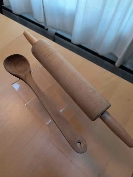 Photo of free Pitcher, big spoon, rolling pin (near Maryvale Park) #2