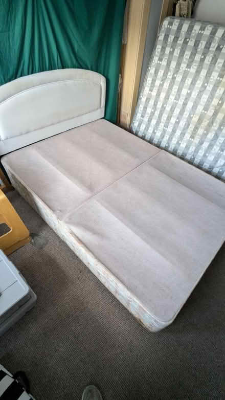 Photo of free Double Bed Frame with Mattress (Rusholme M14) #2