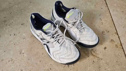 Photo of free Asics tennis trainers - well worn (Forest Hill OX33) #4