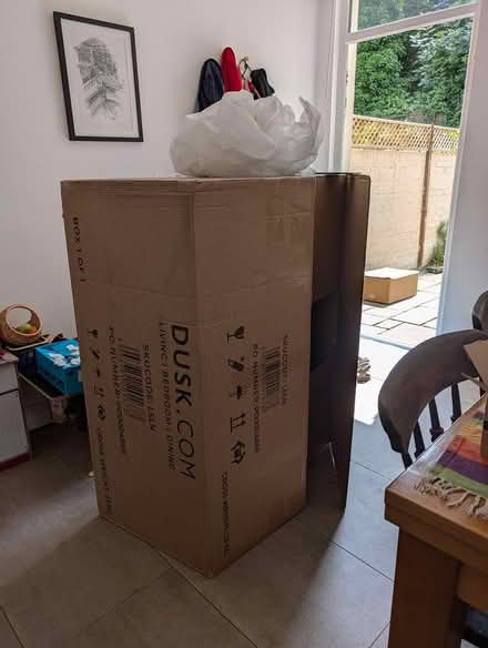 Photo of free Large sturdy cardboard box (S11 near Endcliffe park) #1