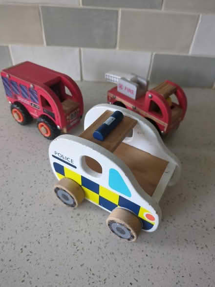 Photo of free Wooden toy vehicles (Orgreave S13) #1