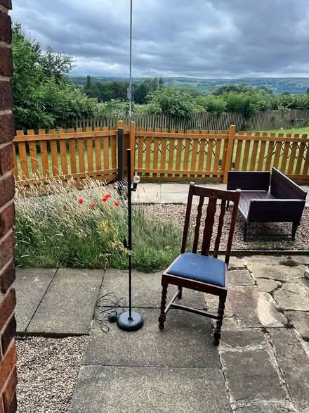 Photo of free 2x chairs 1x Floor Lamp (Otley, Leeds LS21) #1