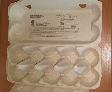 Photo of free Empty egg boxes (Woodley RG6) #2
