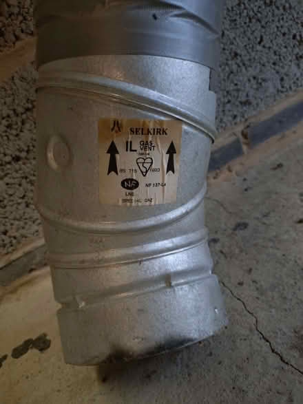 Photo of free Metal flue or gas vent pipe (Guiseley LS20) #3