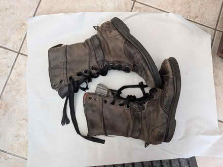 Photo of free Distressed Grey DM Boots Approx 6-7 (CT15) #1