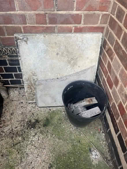Photo of free 1 1/2 concrete slabs (Wood Green N22) #1