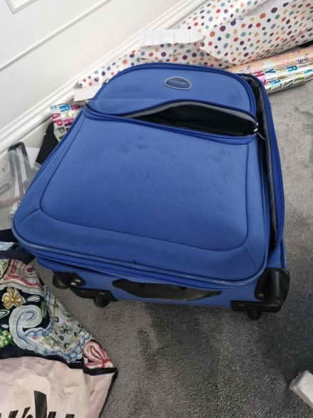 Photo of free Blue small suitcase (MK15 downhead park) #1