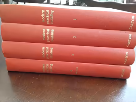 Photo of free Books - Modern Practical Building vol 1-4 (Bordon GU35) #1