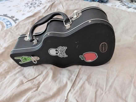 Photo of free Guitar-shaped latched container (The Beaches) #1