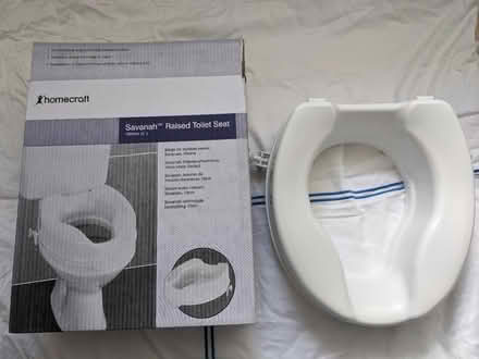 Photo of free Raised toilet seat (High St CB10) #1