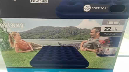 Photo of free Soft topped inflatable double bed (Ham TW10) #1