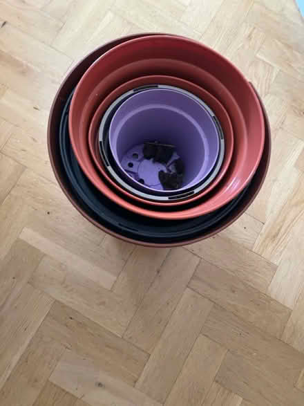 Photo of free Ten plastic plant pots (BN3) #2
