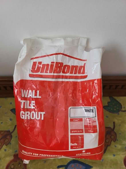 Photo of free White wall tile grout (cleckheaton) #1