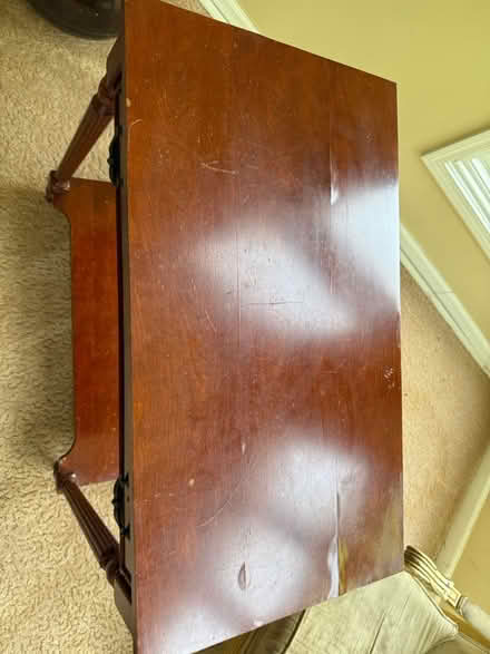 Photo of free Wooden entrance table (Oxford) #2