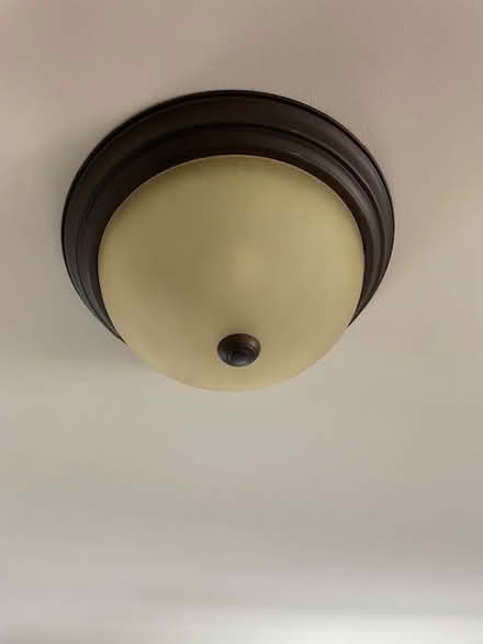 Photo of free 8 Glass/Metal Ceiling Mount Lights (Smyra, GA) #1