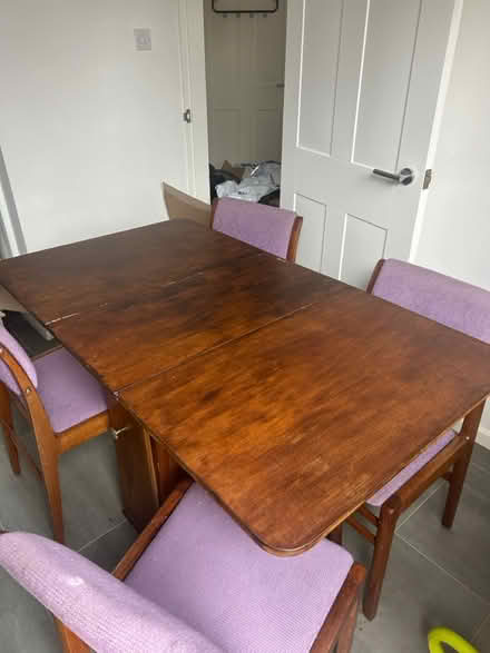 Photo of free Dining table and chairs (Hulme M15) #1