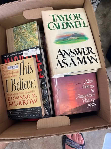 Photo of free Hardbound classic American books (Foothill Boulevard Cupertino) #1