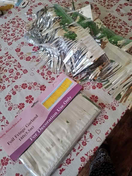 Photo of free Foil fringe garlands (Walkley, S6) #1