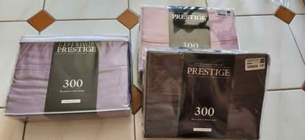 Photo of free New Bed Sheets * Flat Sheets Only (Burhamthorpe & Robert Speck) #1