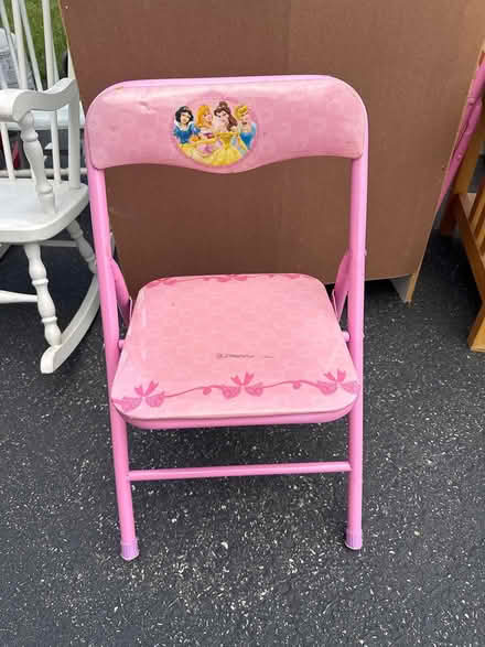 Photo of free Princess folding chairs (Swedesboro - Gen Arthur elem) #1