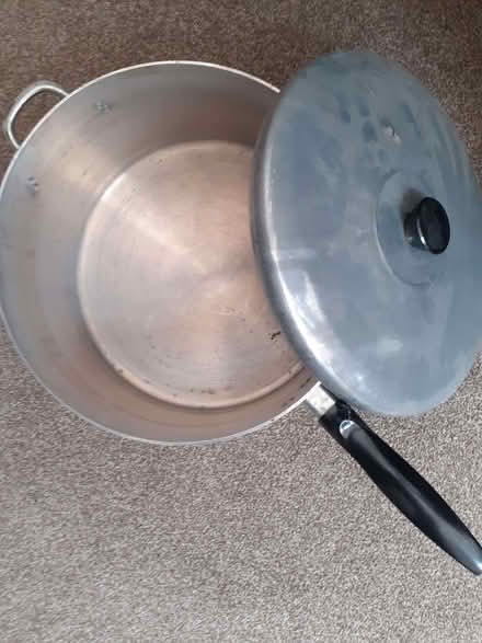 Photo of free Large metal saucepan (Bordon GU35) #2