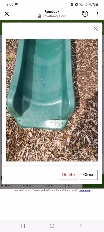 Photo of free Climbing frame and slide (Mappleborough Green B98) #4