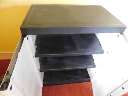 Photo of free Plastic Storage Cupboard 67W x 41D x 85H Cm Approx (Grays RM17) #2