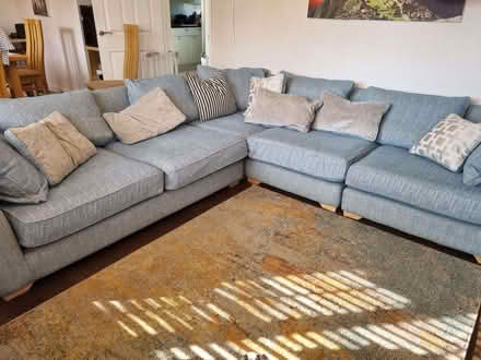 Photo of free Large 5 seater corner sofa (Stockton CV47) #1