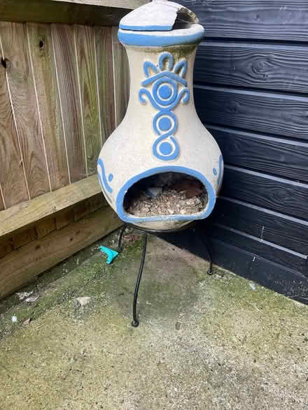 Photo of free Outdoor clay fire pit (Wood Green N22) #1