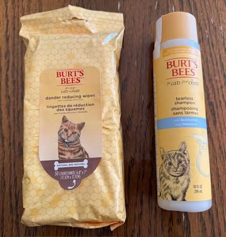 Photo of free Cat Shampoo and Wipes (Cupertino - DeAnza and 280) #1