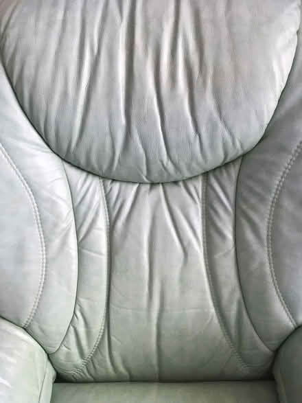 Photo of free Green faux leather armchair (Christchurch BH23) #3