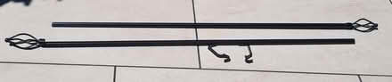 Photo of free Black extendable curtain pole (Stubbington PO14) #2