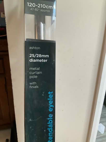 Photo of free Metal curtain pole (Old Heath CO2) #1