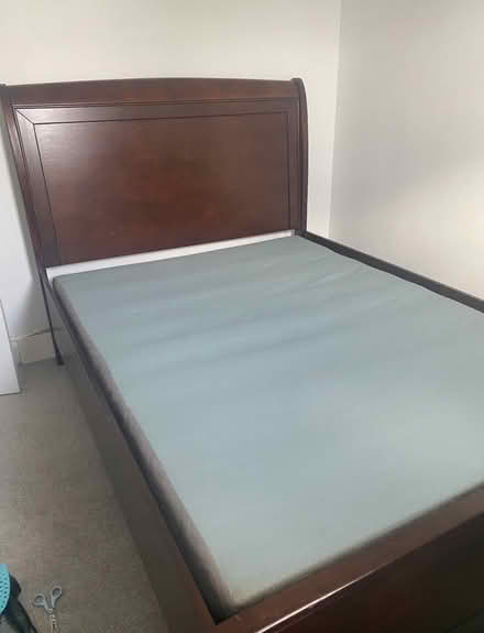 Photo of free Wooden double bed (RG21 8XQ) #1