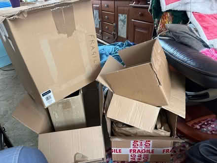 Photo of free 6 used cardboard boxes (Newton Abbot) #1