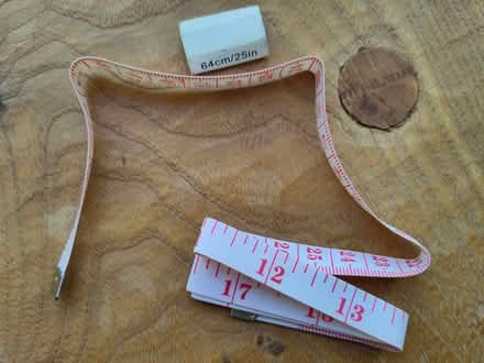 Photo of free Soft tape measure, 25" (64cm) (Henleaze Ward BS9) #2