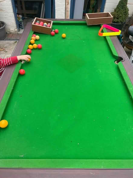 Photo of free Folding snooker table (Ballyfermot) #1