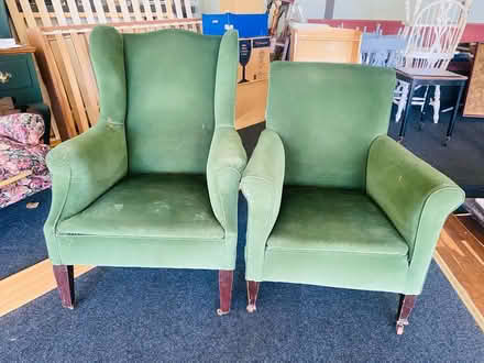 Photo of free X1 smaller wing back chair (Stanton harcourt, OX29) #1