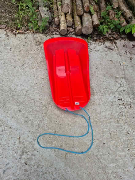 Photo of free Plastic sledge (Berrynarbor Ilfracombe) #1