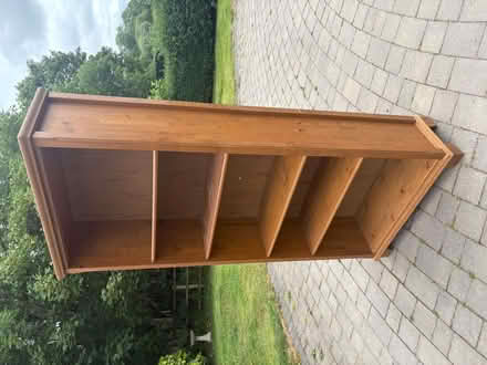 Photo of free Tall wooden bookcases (Bryn-y-cochin SY12) #1