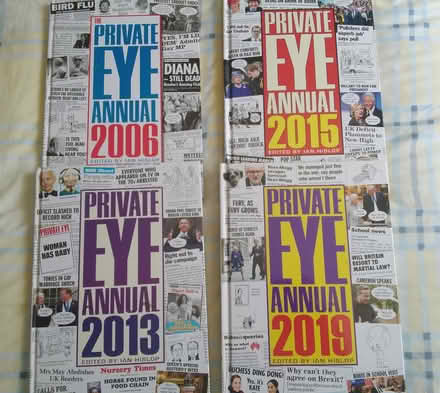 Photo of free 4 Private Eye books (Emsworth PO10) #1