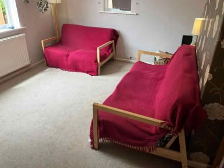 Photo of free Three seater & two seater sofa (Stanmore SO22) #2