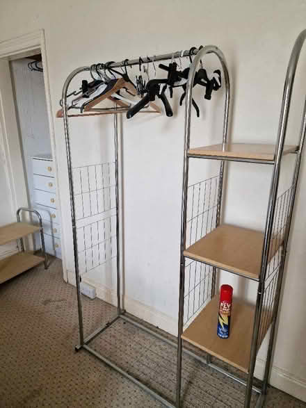 Photo of free Hanging rail wardrobe (Holt Lane End M40) #1