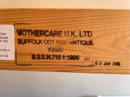 Photo of free Cot bed (Urmston M41) #3